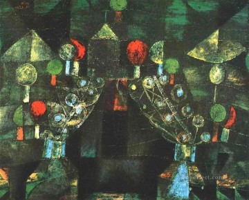 Paul Klee Painting - Women Pavilion Paul Klee